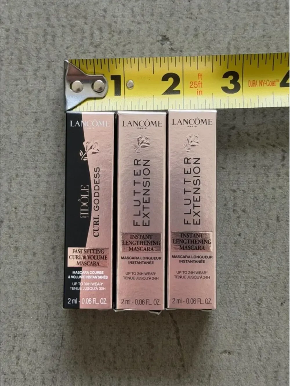 Lancôme / Mini Mascara Set 3pc / Lash Idôle + Flutter Ext